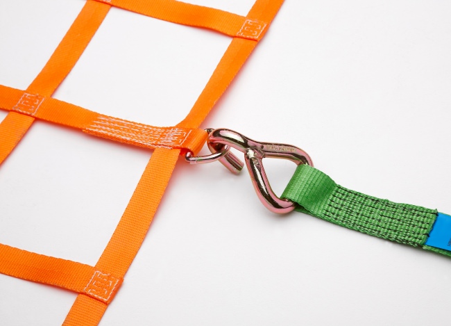 Heavy-Duty Cargo Net (GS-tested) for Box Wagons 1525 x 3025 mm - Complete Set | Safetynet365