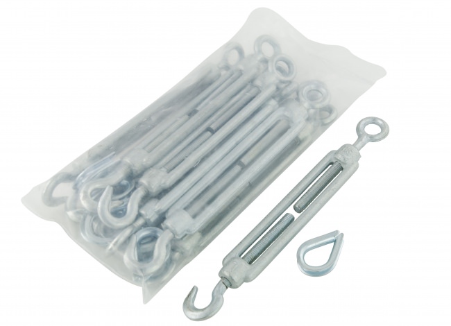 Thimbles and Turnbuckles M6 (10 pcs.) | Safetynet365
