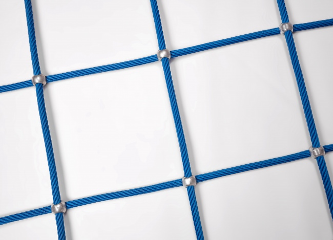 Custom-Made Climbing Net with Aluminium Knots | Safetynet365