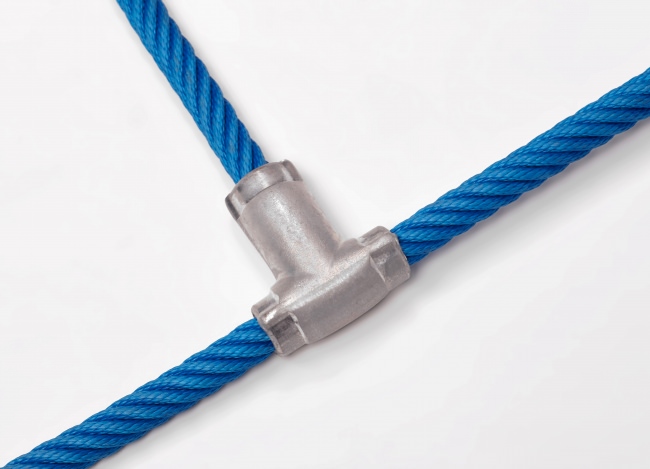 Custom-Made Climbing Net with Aluminium Knots | Safetynet365