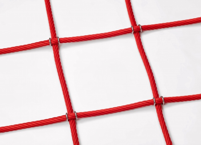 Kletternetz mit Klammerverbindung nach Maß | Schutznetze24