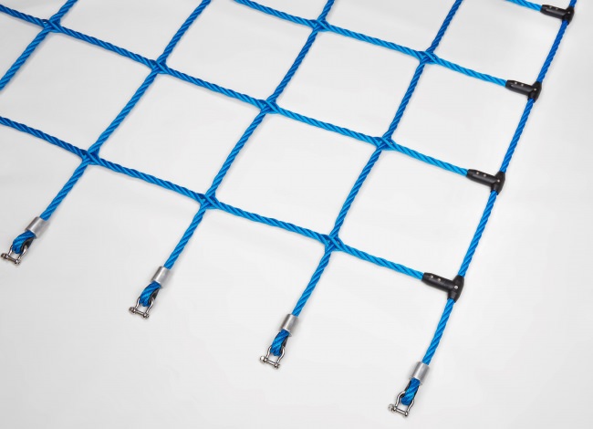 Custom-Made Climbing Net with Tied Knots | Safetynet365
