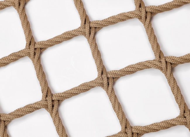 Liegenetz mit Kreuzknotenverbindung nach Maß | Schutznetze24