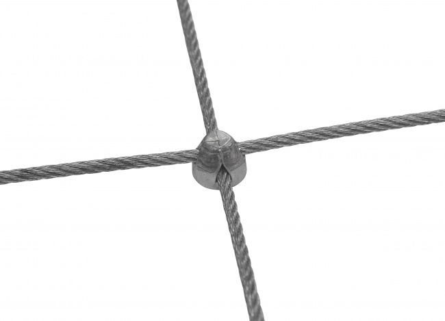 Stainless Steel Net with 2.5 mm Rope Diameter | Safetynet365