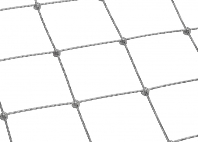 Maßgefertigtes Schutznetz aus Stahl mit 5,0 mm Materialstärke