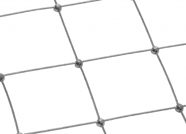 Maßgefertigtes Stahlnetz mit 4,0 mm Materialstärke