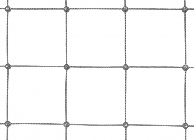 Netz aus Edelstahldraht mit 3,0 mm Materialstärke | Schutznetze24