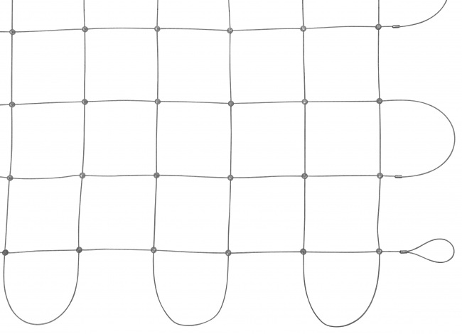 Wire Mesh Netting with 100 mm Mesh Size | Safetynet365