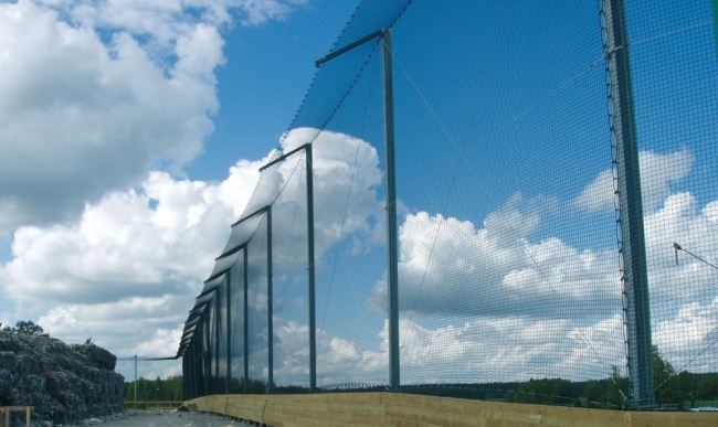 Anti-Litter Net black 3.00 x 25.00 m | Safetynet365