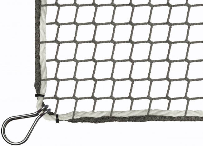 Fall Safety Net by the m² (Custom-Made) with Thimble Hooks | Safetynet365