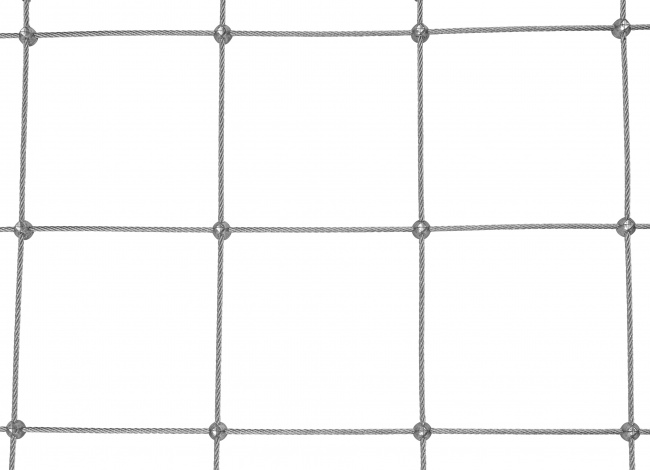 Steel Wire Rope Mesh Made to Measure with 4.0 mm Rope Diameter | Safetynet365