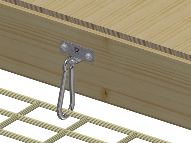 Safety Net Holder for Wooden Components & Trusses | Safetynet365