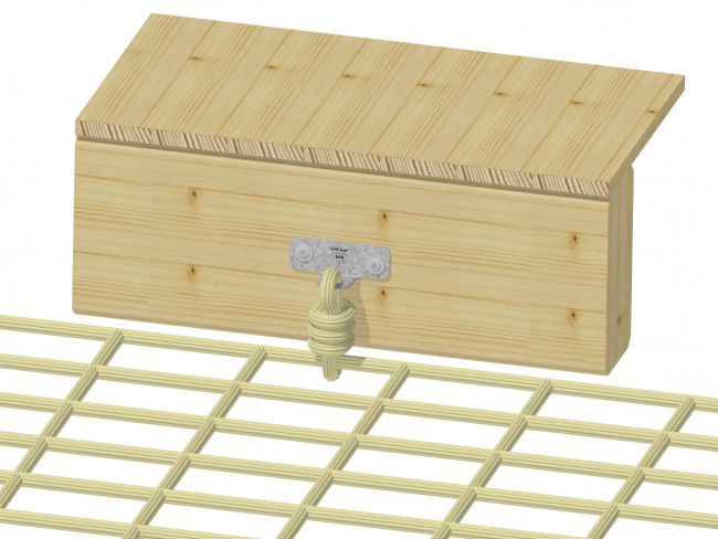 Safety Net Holder for Wooden Components & Trusses | Safetynet365