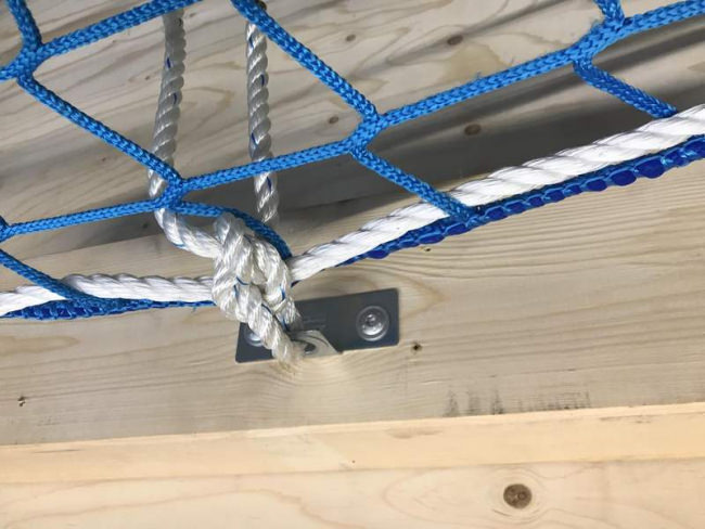 Safety Net Holder for Wooden Components & Trusses | Safetynet365