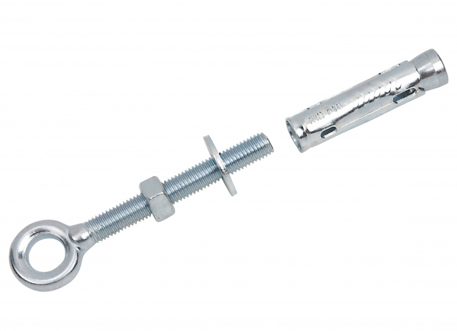 Heavy-Duty Anchor Bolt M12 with Eyelet | Safetynet365
