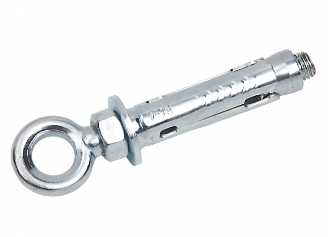 Heavy-Duty Anchor Bolt M12 with Eyelet | Safetynet365