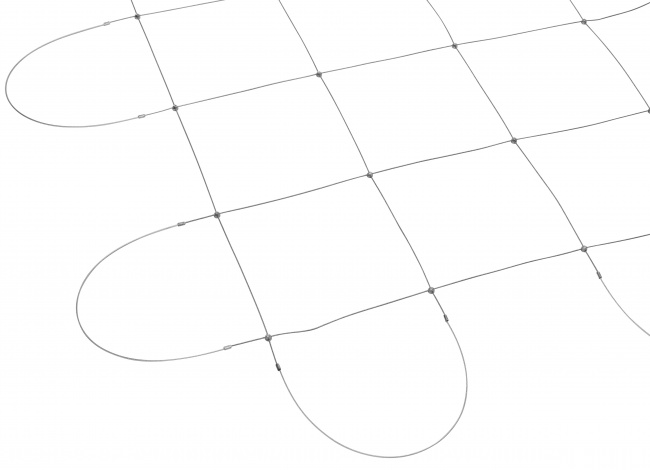 Custom-made Steel Wire Rope Mesh with 250 mm Mesh Size | Safetynet365