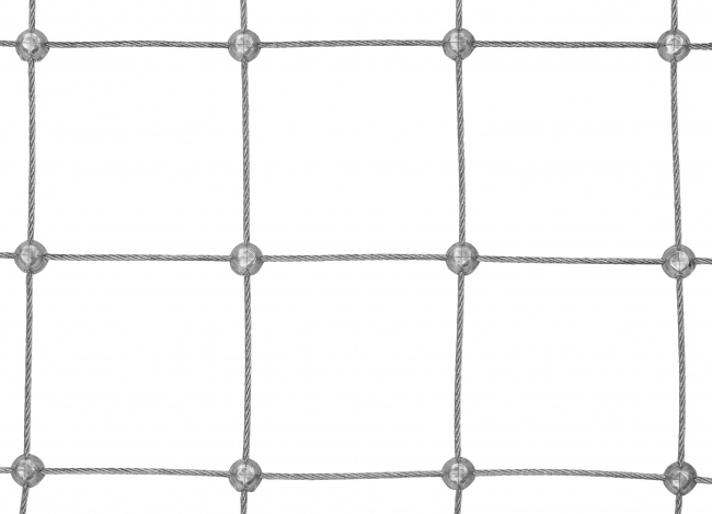 Steel Wire Rope Net with 50 mm Mesh Size | Safetynet365