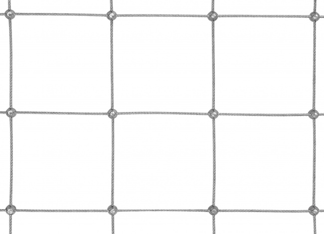 Steel Wire Rope Net with 2.5 mm Rope Diameter | Safetynet365