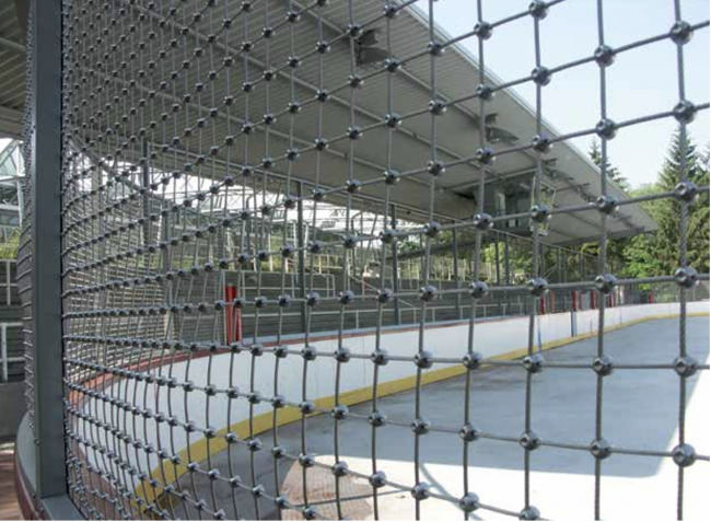 Steel Wire Rope Net with 2.5 mm Rope Diameter | Safetynet365