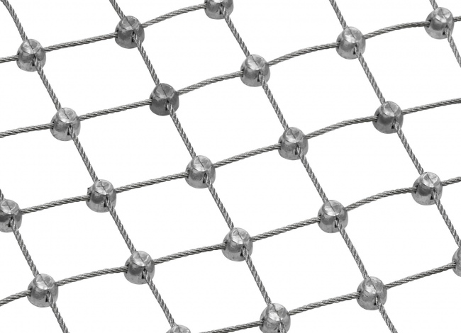 Steel Wire Net with 25 mm Mesh Size | safetynet365.com