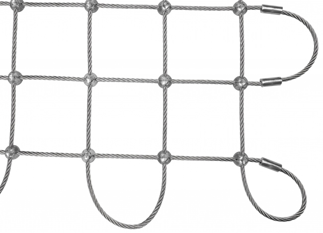 Steel Wire Net by the m² (6.0 mm/125 mm) | Safetynet365