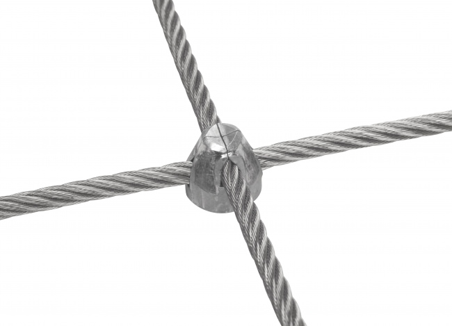 Steel Wire Net by the m² (6.0 mm/125 mm) | Safetynet365
