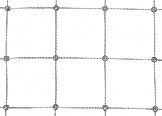 Steel Rope Mesh by the m² (6.0 mm/200 mm) | Safetynet365
