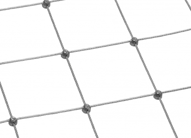 Steel Rope Mesh by the m² (6.0 mm/200 mm) | safetynet365.com