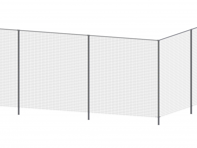 Aluminium Support Posts for Ball Stop Fences | Safetynet365