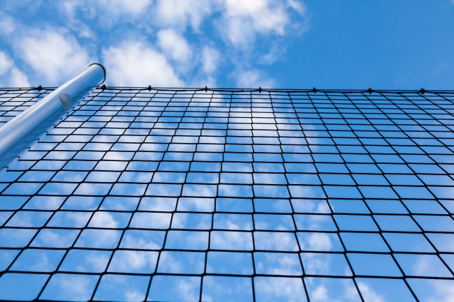 Aluminium Support Posts for Ball Stop Fences | Safetynet365