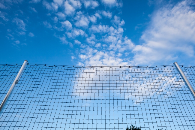 Aluminium Support Posts for Ball Stop Fences | Safetynet365