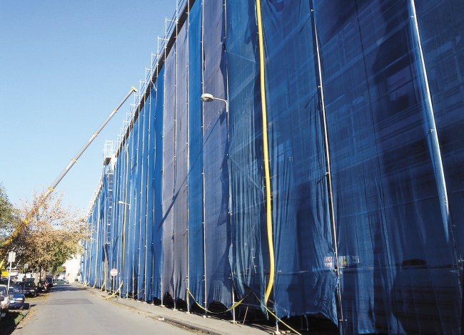 Dust Protection Net/Sheeting 2.57 x 10.00 m | Safetynet365