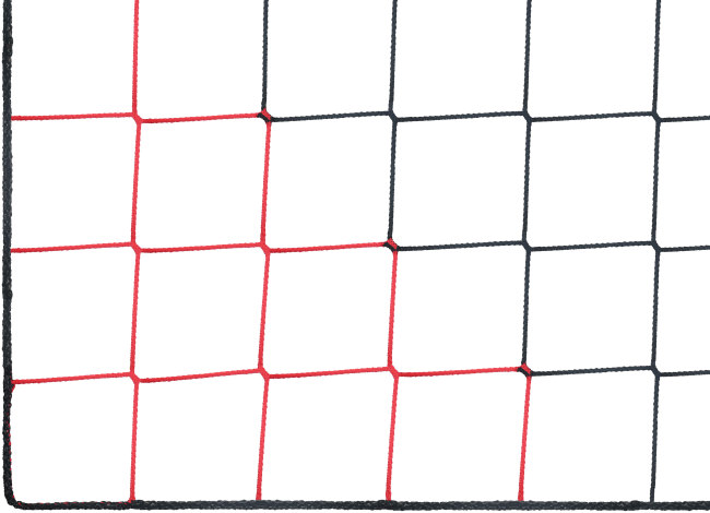 Fußballtornetz in Vereinsfarben nach Maß | Schutznetze24