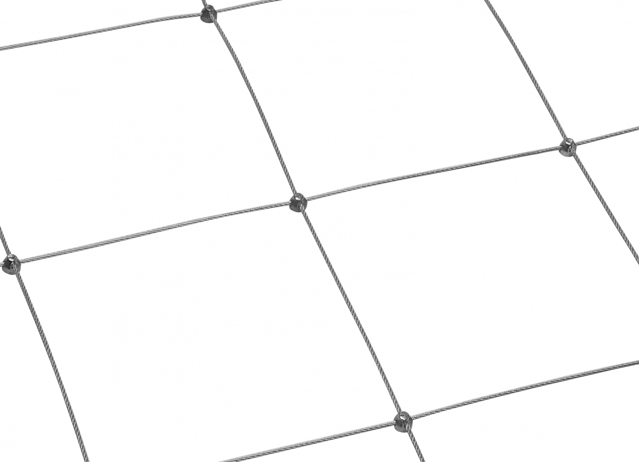 Steel Thread Net Stainless Steel Netting (2.0 mm/250 mm) | Safetynet365