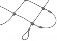 Custom-made Stainless Steel Wire Rope Mesh (1.5 mm/50 mm) | Safetynet365