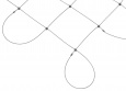 Stainless Steel Wire Rope Net by the m² (1.5 mm/125 mm) | Safetynet365