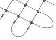 Maßgefertigtes Stahldrahtnetz Edelstahl (2,5 mm/50 mm) | Schutznetze24