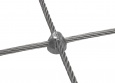 Stainless Steel Wire Rope Net by the m² (6.0 mm/125 mm) | Safetynet365