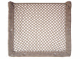 Shelf Net with Wire Frame and Eyelets 250 x 280 mm | Safetynet365