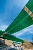 Bridge Safety Net with covering tarpaulin by the m² | Safetynet365
