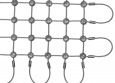 Custom-made Stainless Steel Rope Mesh with 25 mm Mesh Size | Safetynet365