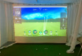 Golf Simulator Projection Screen (Made to Measure) | Safetynet365