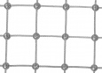 Steel Wire Rope Mesh by the m² with 4.0 mm Rope Diameter | Safetynet365