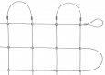Steel Wire Rope Net with 2.5 mm Rope Diameter | Safetynet365