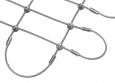 Stahlseilnetz mit 4,0 mm Materialstärke | Schutznetze24