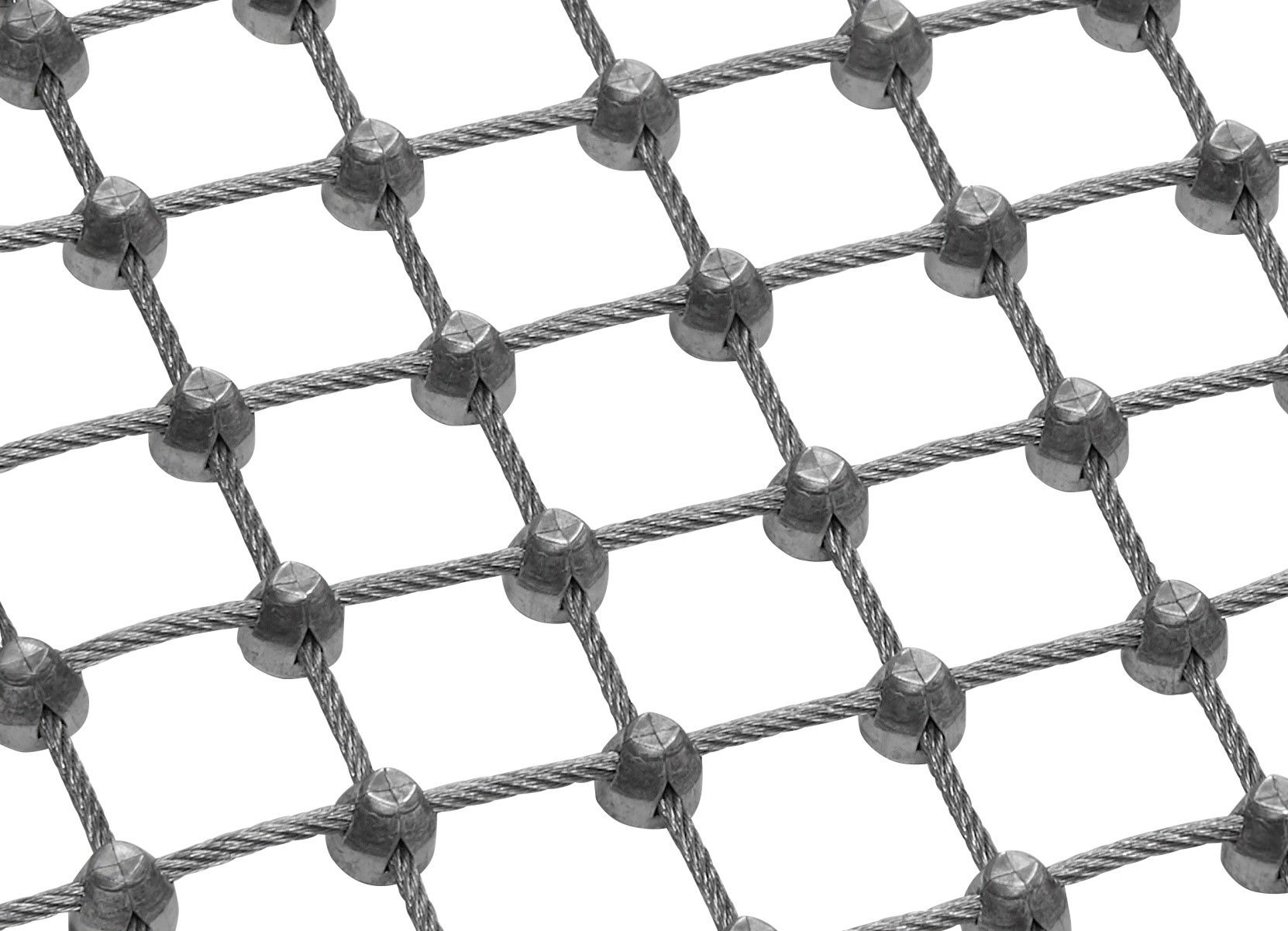 Full square mesh panel