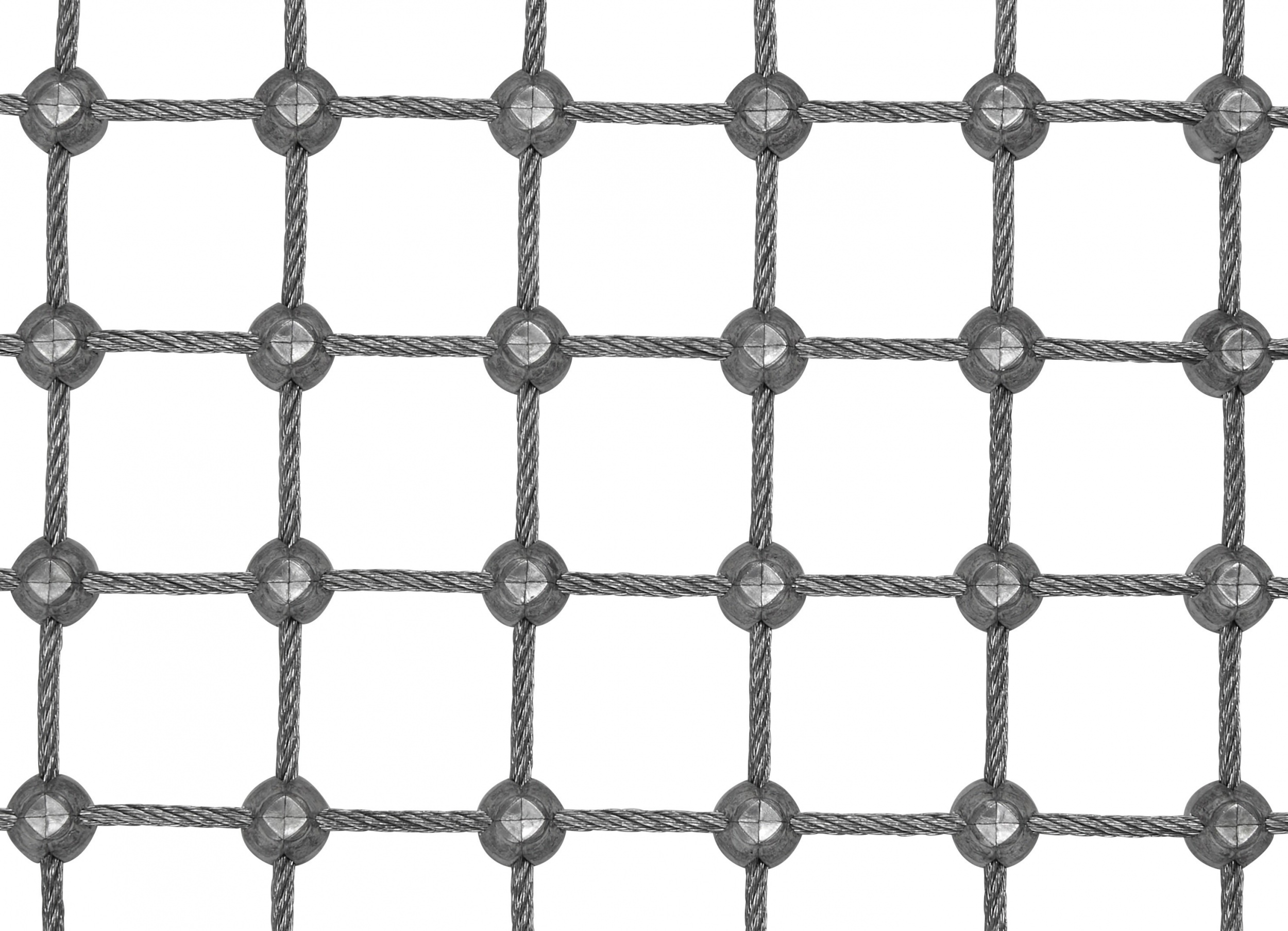 Stainless Steel Wire Rope Net (2.5 mm/25 mm)