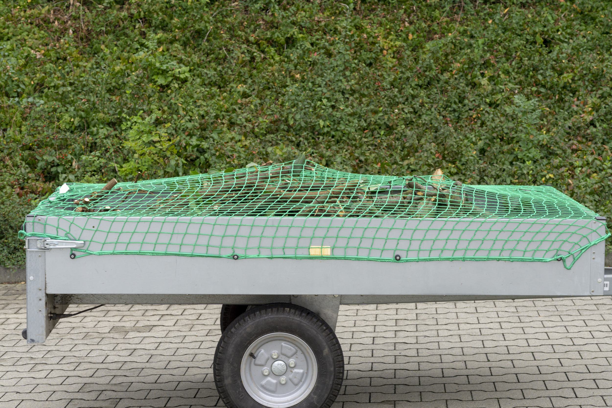 RESTPOSTEN: Anhängernetz OHNE Gummileine in verschiedenen Größen