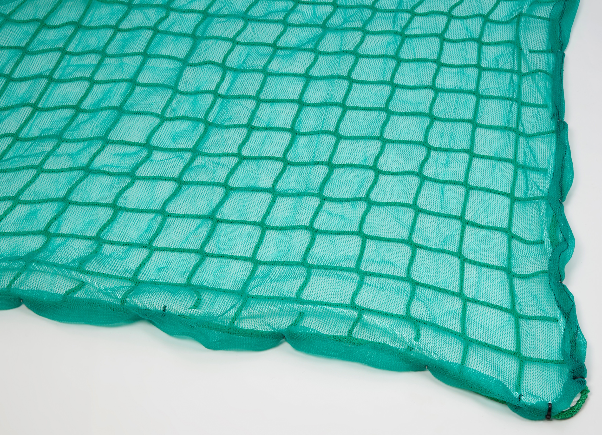 Safety Net with Overlay Panel (100 mm Mesh, Light Woven Fabric)